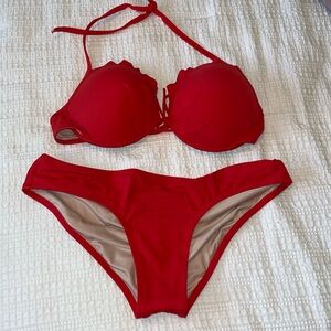 Victoria Secret Red Bikini